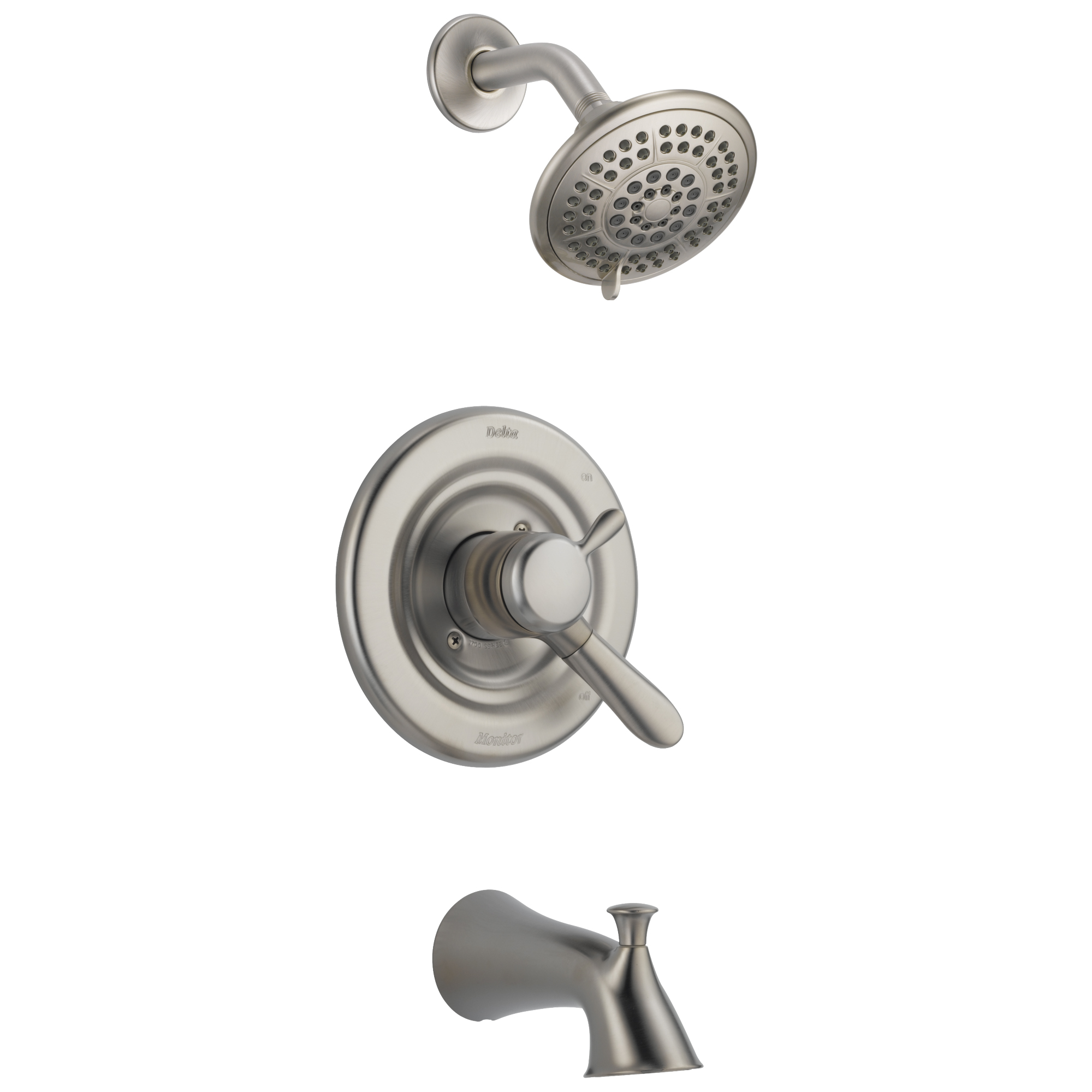 T17438-SS Delta Stainless Steel Lahara Tub/Shower Trim